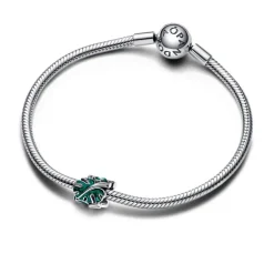Pandora - Charm Foglia di Monstera Glitterata