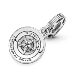 PANDORA - Charm Marvel, Avengers, Pendente Scudo di Capitan America