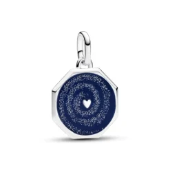 PANDORA - Charm Medallion Galaxy Heart Pandora me