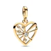 Pandora - charm Medallion Heart & Rays Pandora ME