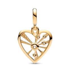 Pandora - charm Medallion Heart & Rays Pandora ME