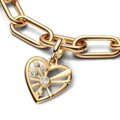 Pandora - charm Medallion Heart & Rays Pandora ME