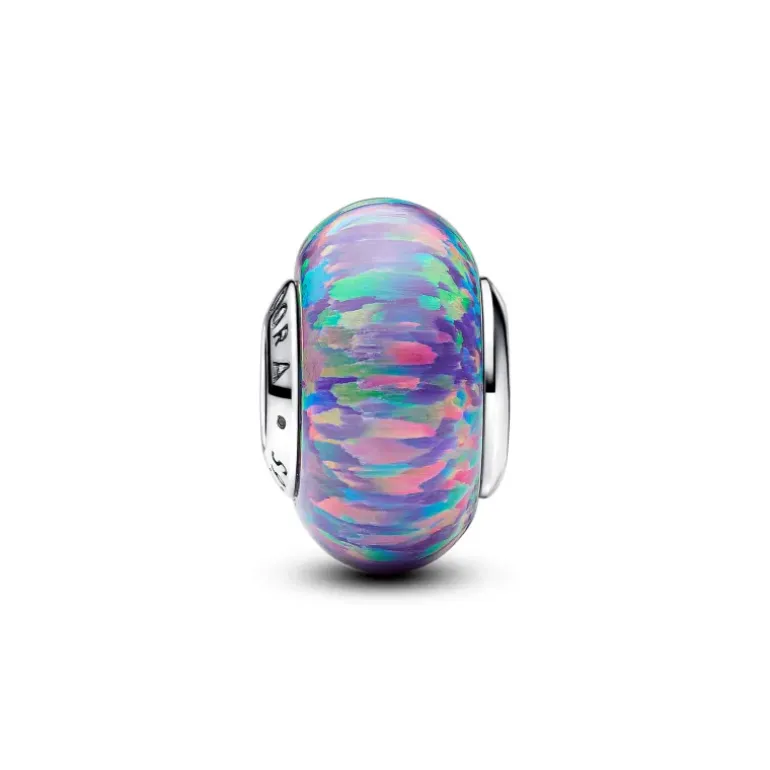 Pandora - Charm Opale Glitter Viola