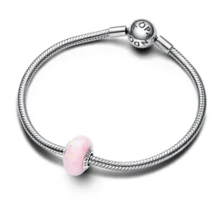 Pandora - Charm Opale Glitter Rosa