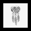 Pandora - Charm Openwork Acchiappasogni Cuore Tre Piume