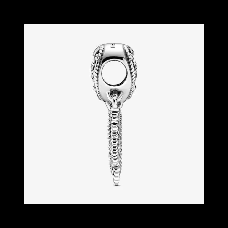 Pandora - Charm Openwork Acchiappasogni Cuore Tre Piume