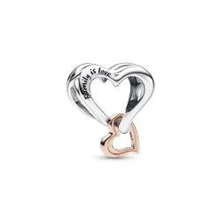 Pandora - Charm Openwork Cuore Infinito "Family is Love"