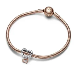 Pandora - Charm Openwork Cuore Infinito "Family is Love"