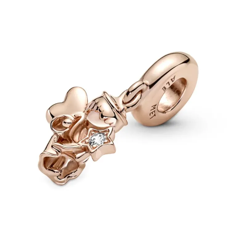 PANDORA - Charm pendente Angelo con ali a forma di cuore