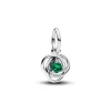 Pandora - charm Pendente Cerchio Eterno Verde Scuro Maggio