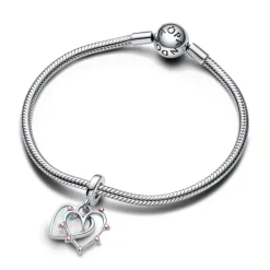 Pandora - Charm Pendente Cuore dell'Amicizia Opale