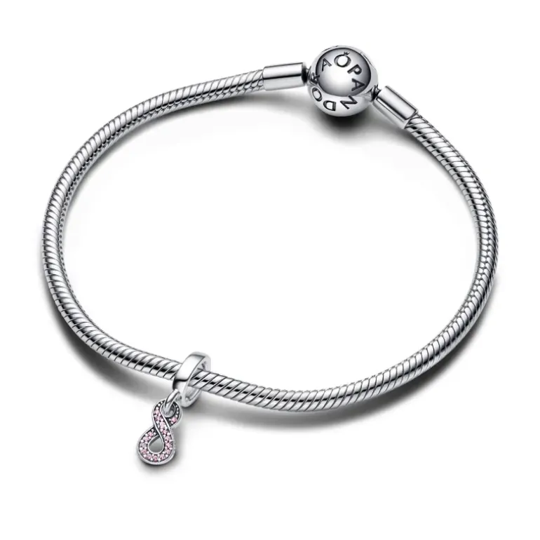Pandora - Charm Pendente Infinito Rosa