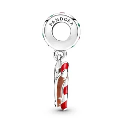 PANDORA - Charm pendente Omino di pan di zenzero