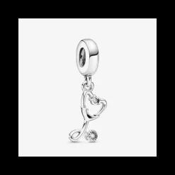 Pandora - Charm Pendente Stetoscopio Cuore