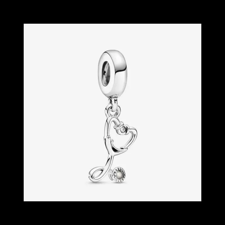 Pandora - Charm Pendente Stetoscopio Cuore