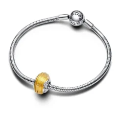 Pandora - Charm Vetro di Murano Stella Cadente