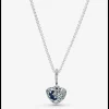 Pandora - Collana con Cuore, Stelle e Luna Blu scintillanti