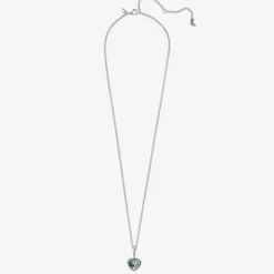 Pandora - Collana con Cuore, Stelle e Luna Blu scintillanti