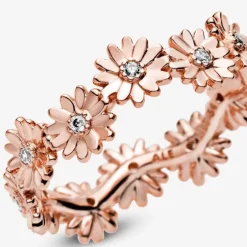 Pandora Anello a corona Margherita scintillante