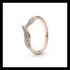 Pandora Anello Foglie Scintillanti