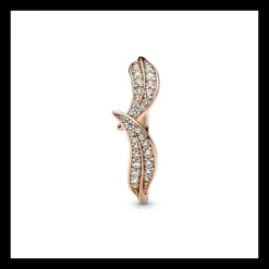 Pandora Anello Foglie Scintillanti