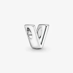 PANDORA Charm dell’alfabeto Lettera V