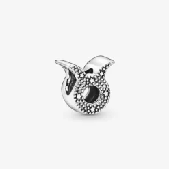 Pandora Charm dello zodiaco Toro scintillante
