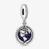 Pandora Charm pendente Globo girevole