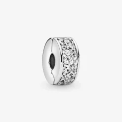 PANDORA Clip con pavé
