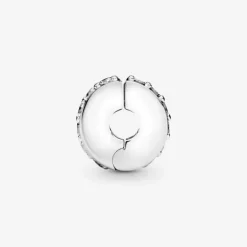 PANDORA Clip Fascia trasparente scintillante