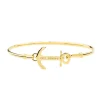 PAUL HEWITT - Bracciale Anchor cuff Golden