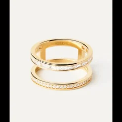 PDPAOLA - ANELLO IN ARGENTO BIANCA