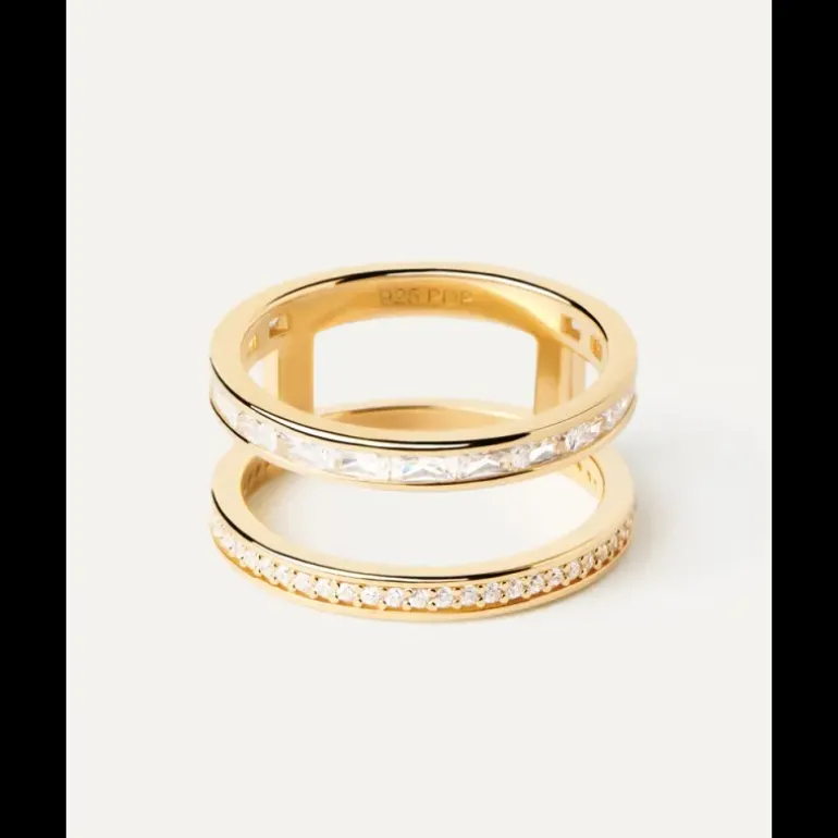 PDPAOLA - ANELLO IN ARGENTO BIANCA