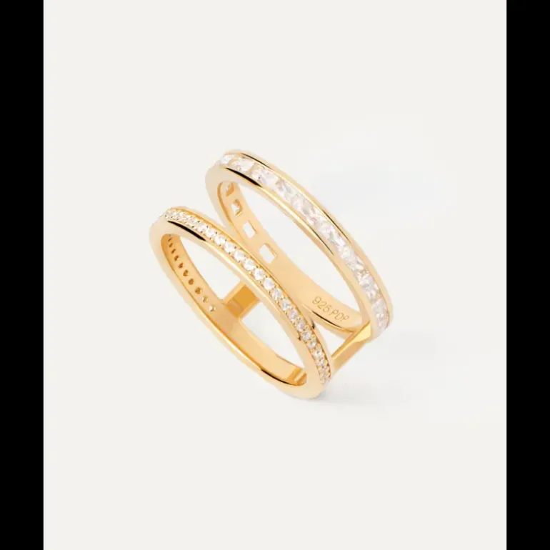 PDPAOLA - ANELLO IN ARGENTO BIANCA