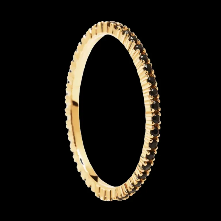 PDPAOLA - ANELLO IN ORO BLACK ESSENTIAL 12