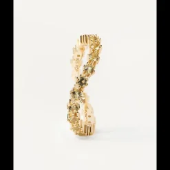 PdPaola - Anello in oro Green Tide