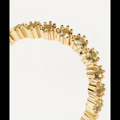 PdPaola - Anello in oro Green Tide