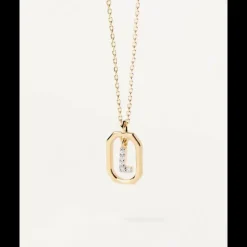 PDPAOLA - COLLANA CON LETTERA L MINI