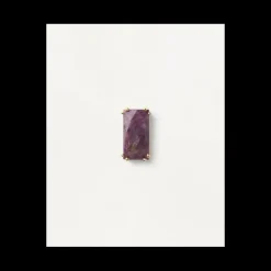 PDPaola - ORECCHINO SINGOLO MAIKO CHAROITE