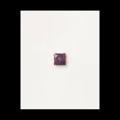 PDPaola - ORECCHINO SINGOLO SUKI CHAROITE