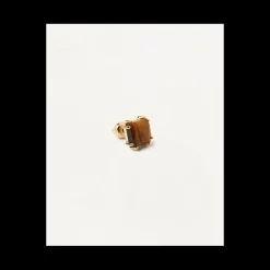 PDPaola - ORECCHINO SINGOLO SUKI OCCHIO DI TIGRE