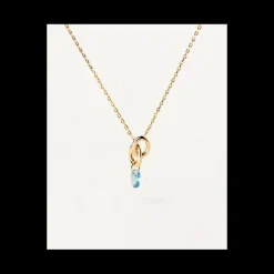 PDPAOLA- COLLANA LILY BLU