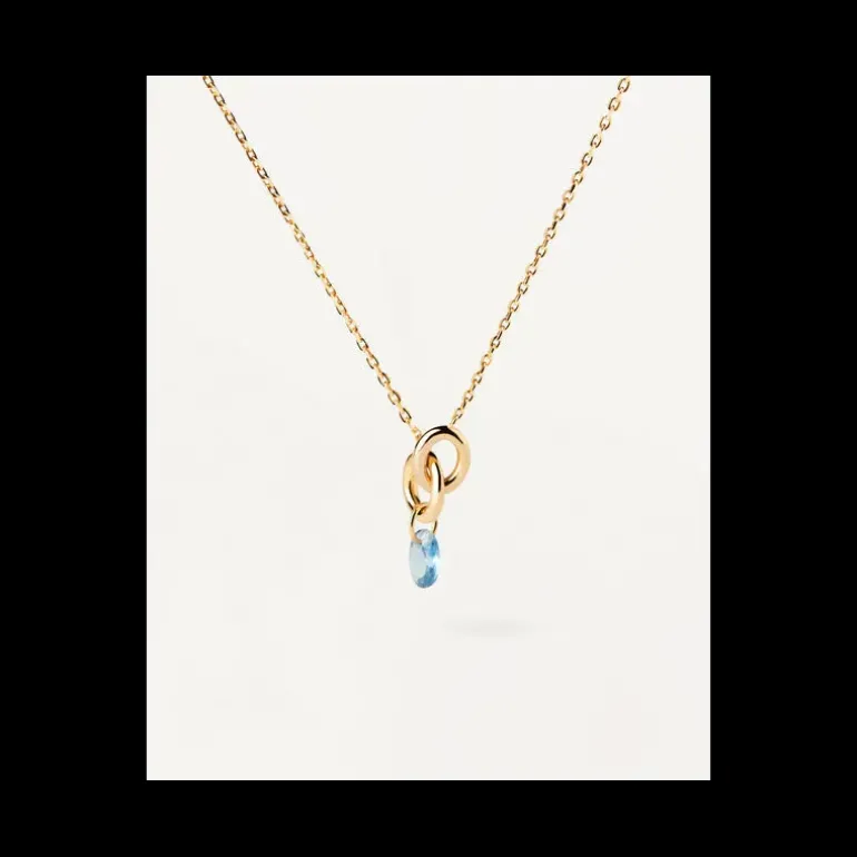 PDPAOLA- COLLANA LILY BLU