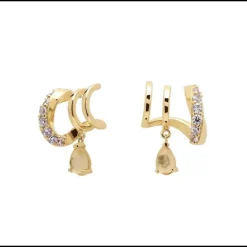 PdPaola Orecchini Cavalier Lumiere Gold