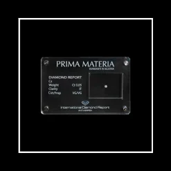 Prima Materia - Diamante in blister G-IF
