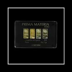 Prima Materia - Lingotti in Oro 4gr 999 in blister