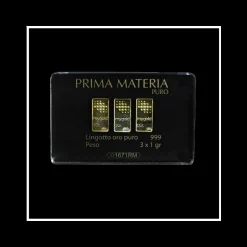 Prima Materia - Lingotti in Oro 3gr 999 in blister