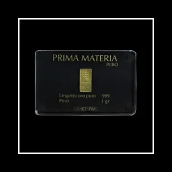 Prima Materia - Lingotto in Oro 999 in blister