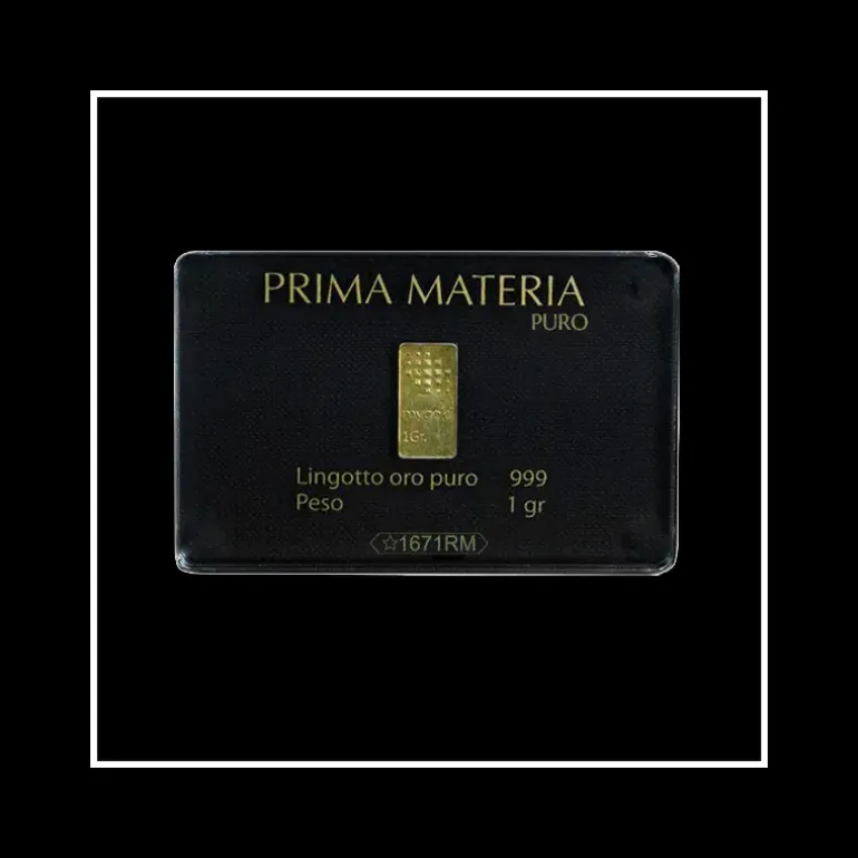 Prima Materia - Lingotto in Oro 999 in blister