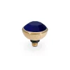 QUDO Bottone Alto 10 mm - Oro deep see